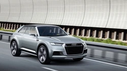 Audi_Crossline概率SUV休旅车宣传海报壁纸图片