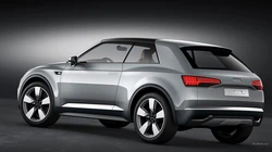 Audi_Crossline概率SUV休旅车宣传海报壁纸图片