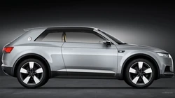 Audi_Crossline概率SUV休旅车宣传海报壁纸图片