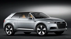 Audi_Crossline概率SUV休旅车宣传海报壁纸图片