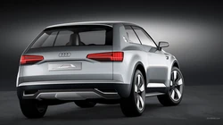 Audi_Crossline概率SUV休旅车宣传海报壁纸图片