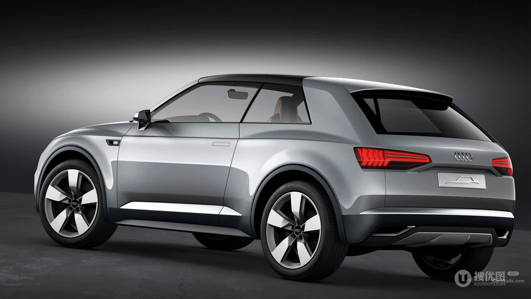 Audi_Crossline概率SUV休旅车宣传海报壁纸图片