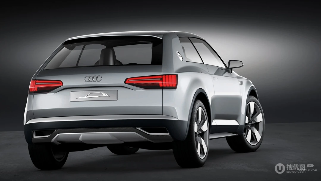 Audi_Crossline概率SUV休旅车宣传海报壁纸图片