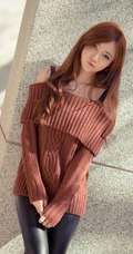 长发的亚洲小清新美女高清壁纸图片