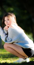 长发性感，清纯的美女壁纸合集