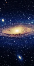 唯美的宇宙星河风景手机壁纸