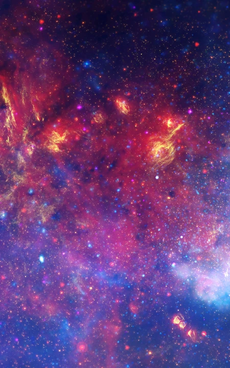 唯美的宇宙星河风景手机壁纸