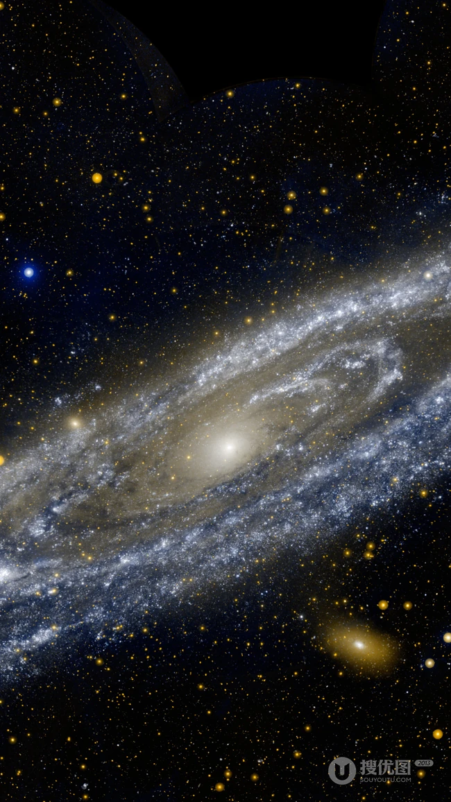 唯美的宇宙星河风景手机壁纸