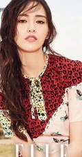 唐嫣化身温暖女汉子，湿发多变装扮登《ELLE》杂志街拍图片