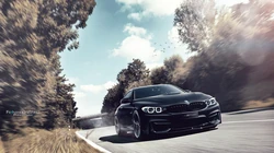 黑色宝马bmw_M4_Coupe警车，跑车系列高清壁纸图片