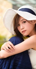 超性感的长发美女抹胸超短裙系列手机壁纸套图