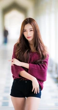 酷酷的，戴眼镜的各类长发美女高清4K手机壁纸下载