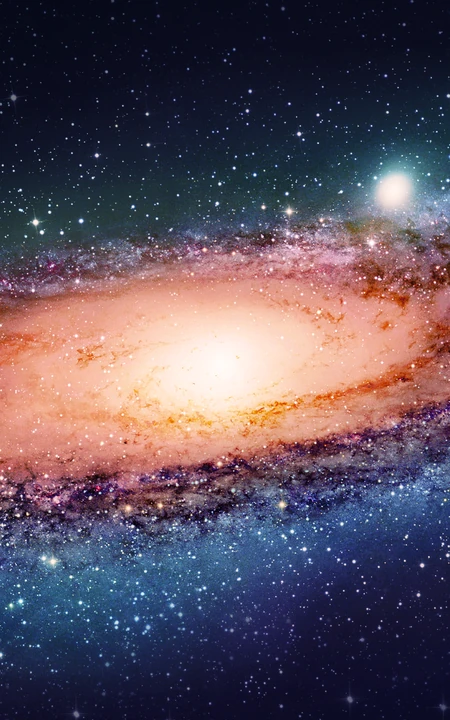 唯美的宇宙银河系手机壁纸