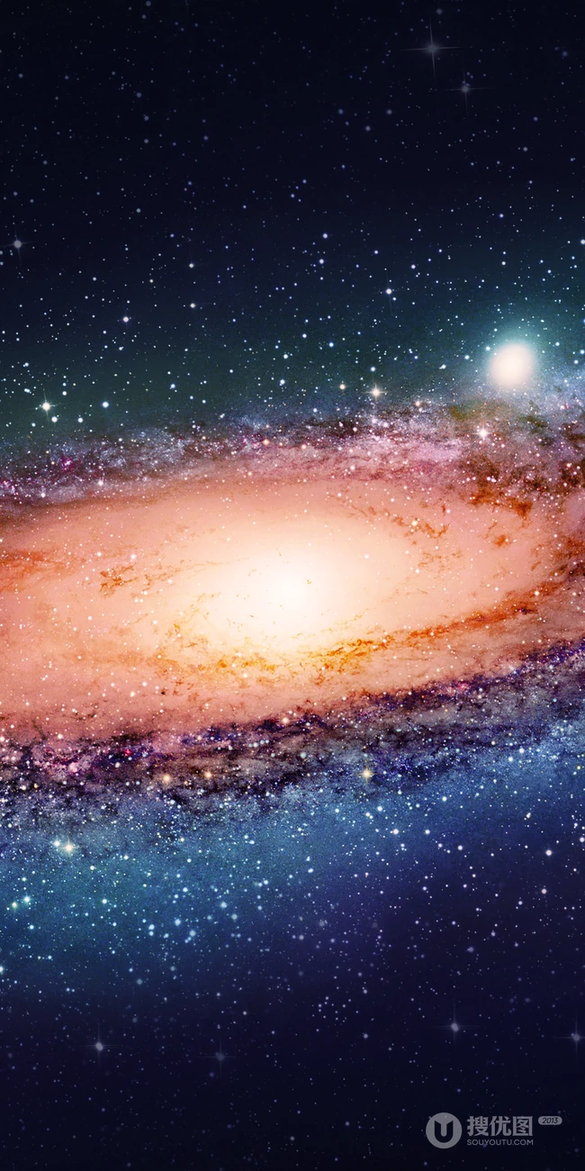 唯美的宇宙银河系手机壁纸