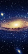 唯美的宇宙银河系手机壁纸
