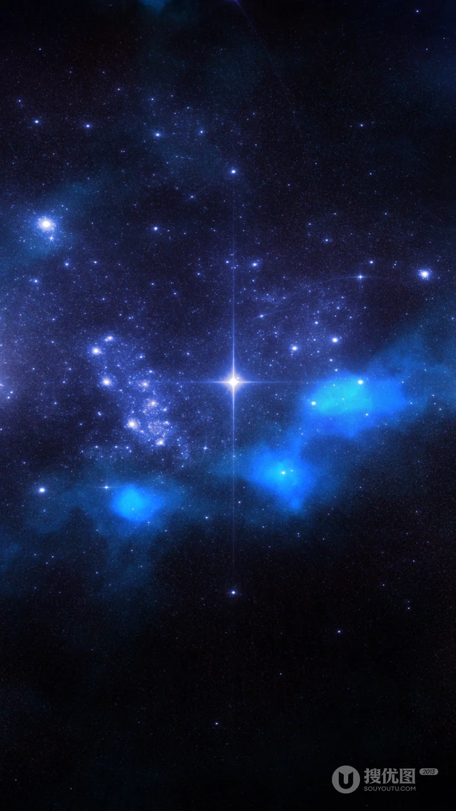 炫丽的银河星空唯美手机壁纸免费下载
