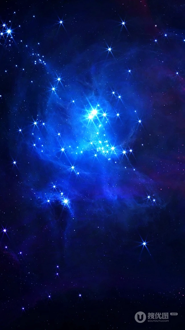 炫丽的银河星空唯美手机壁纸免费下载