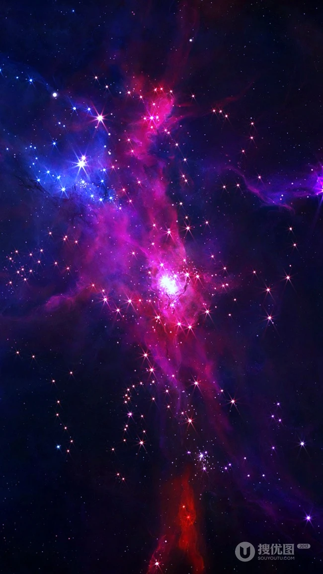 炫丽的银河星空唯美手机壁纸免费下载