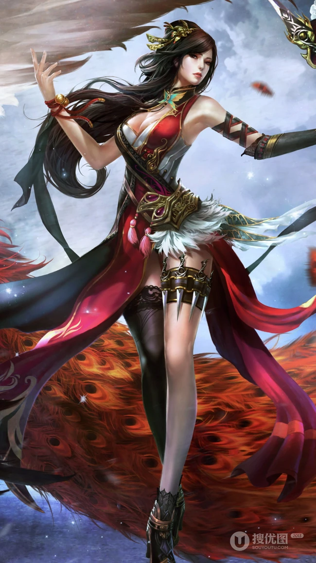 古风女剑客，杀手，未来女战士等手机壁纸合集
