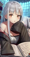 比较简洁风格的动漫女孩手机壁纸套图
