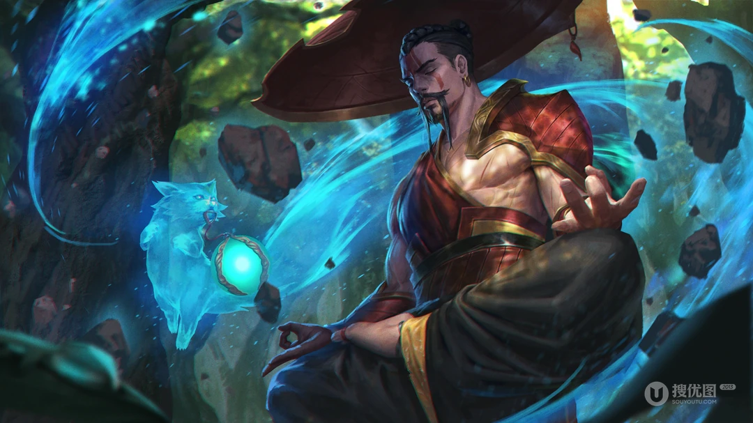 DOTA正统玩法游戏《超神英雄》职业角色插画壁纸系列六