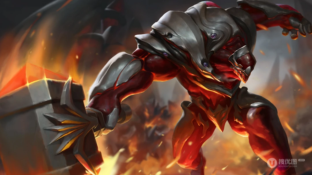 DOTA正统玩法游戏《超神英雄》职业角色插画壁纸系列六