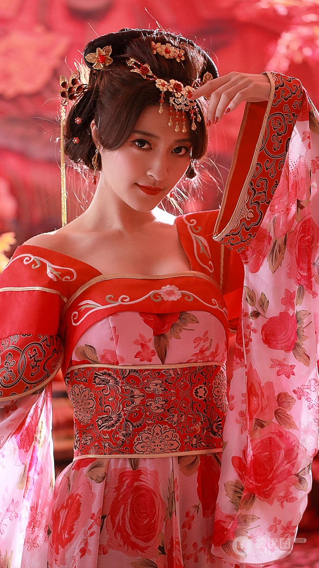 唯美的性感古风小姐姐高清4K手机壁纸