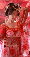 唯美的性感古风小姐姐高清4K手机壁纸