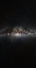 炫彩的宇宙星云，银河系高清手机壁纸