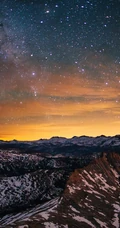 神奇的天文风景，漫天的星河唯美手机壁纸