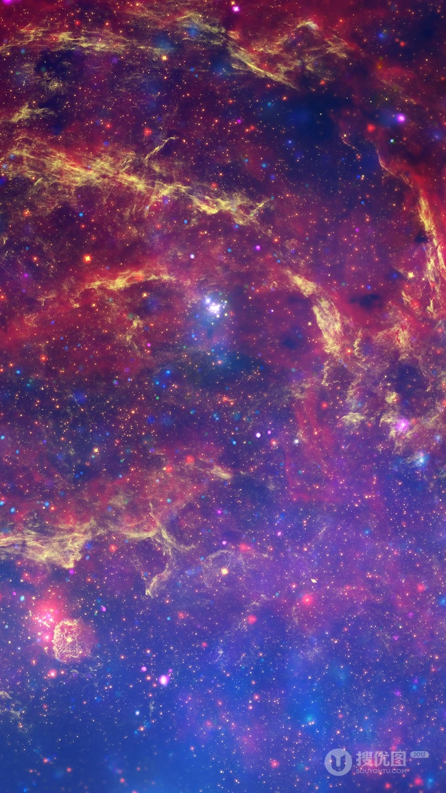 神奇的天文风景，漫天的星河唯美手机壁纸