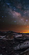 神奇的天文风景，漫天的星河唯美手机壁纸