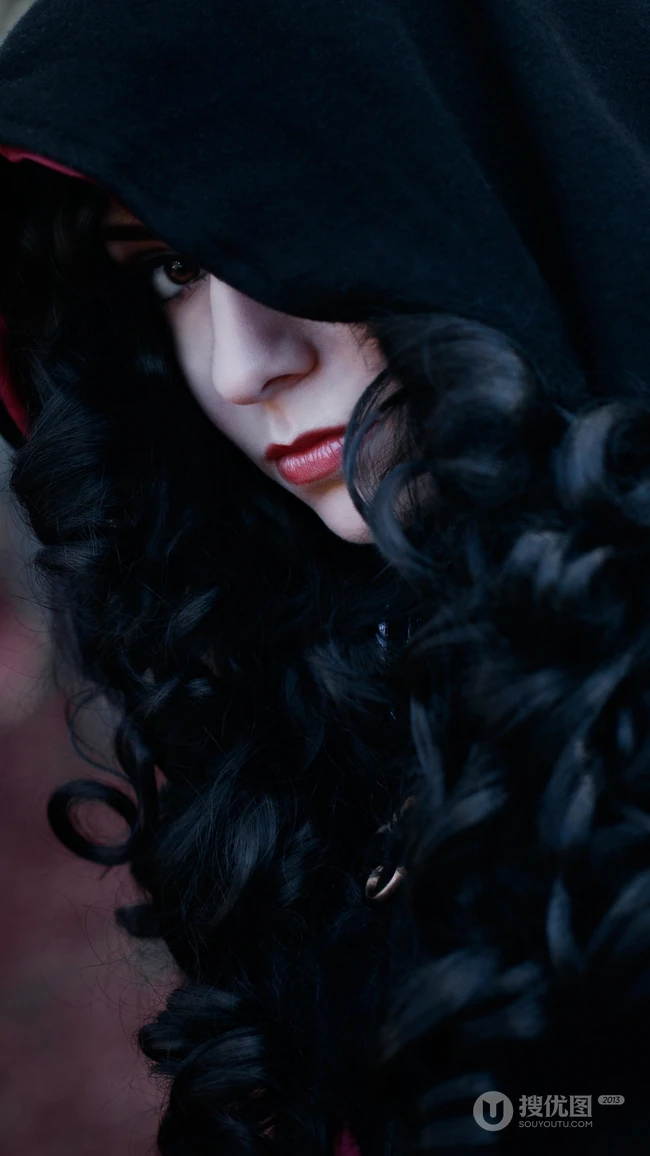 性感欧美女神cosplay古堡吸血鬼高清手机壁纸