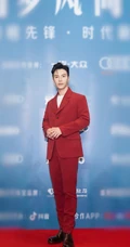 年度魅力突破艺人王冠逸帅气西装写真图片