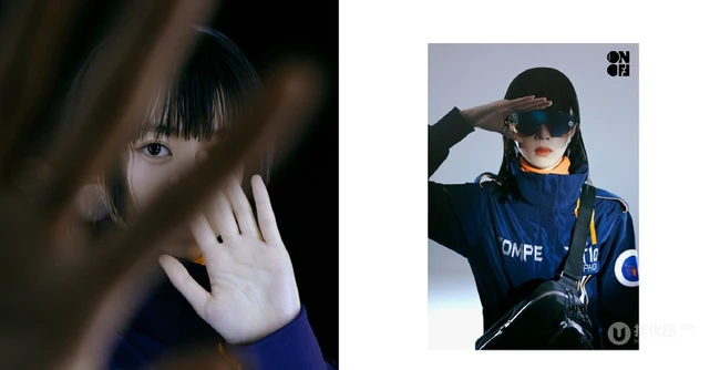 李凯馨空间之外主题《ONOFF变装》杂志写真图片