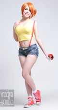 微胖性感的欧美美女角色扮演日漫人物4k手机壁纸
