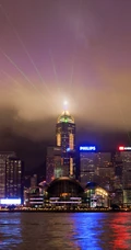 唯美的城市灯光夜景4K手机壁纸免费下载
