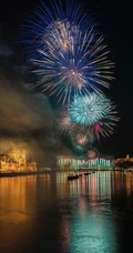 唯美的城市灯光夜景4K手机壁纸免费下载