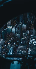 唯美的城市灯光夜景4K手机壁纸免费下载