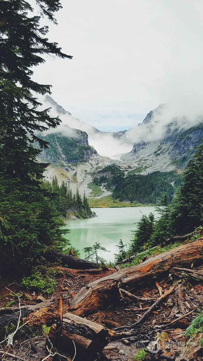 海上晚霞，海边的雪山手机壁纸套图