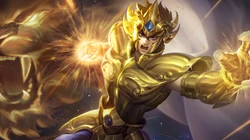 王者荣耀圣斗士星矢皮肤壁纸，黄金皮肤电脑壁纸下载
