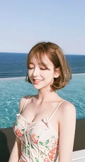 超甜美精选韩国苗条女生姜泰丽自拍，生活照写真图片