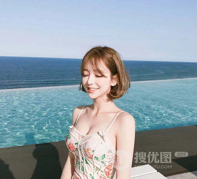 超甜美精选韩国苗条女生姜泰丽自拍，生活照写真图片