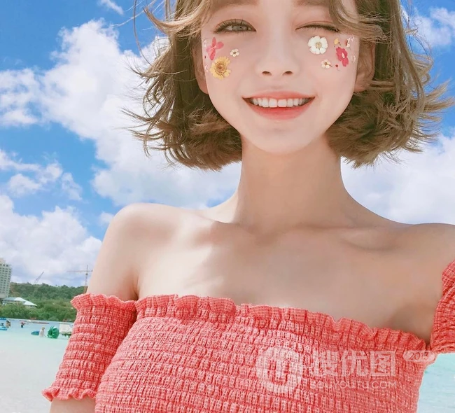 超甜美精选韩国苗条女生姜泰丽自拍，生活照写真图片