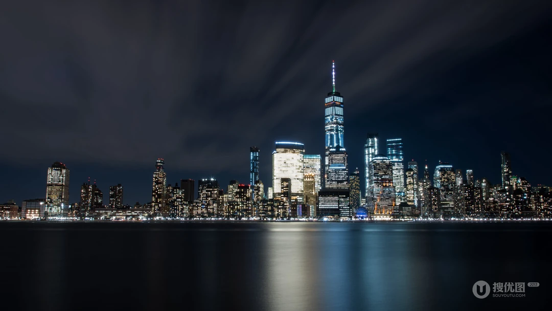 唯美的欧美地标城市夜景风景电脑壁纸