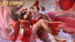 腾讯手游《王者荣耀》情侣皮肤系列电脑壁纸