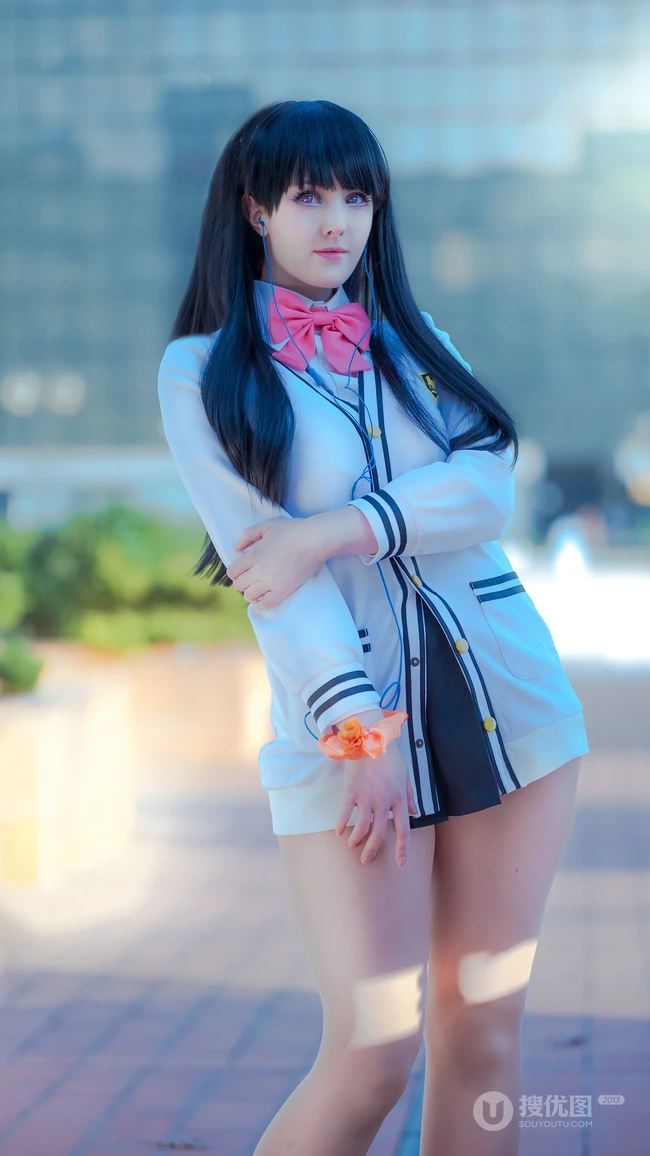 奇特发色欧美美女角色扮演超人，日漫人物等高清手机壁纸