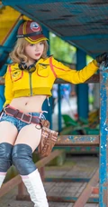 性感欧美女生cosplay美漫热门角色高清4K手机壁纸
