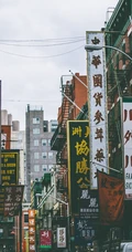 欧美一线城市建筑唯美航拍高清4K手机背景图片