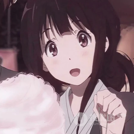 古风男女，呆萌动漫情侣一人一半头像图片